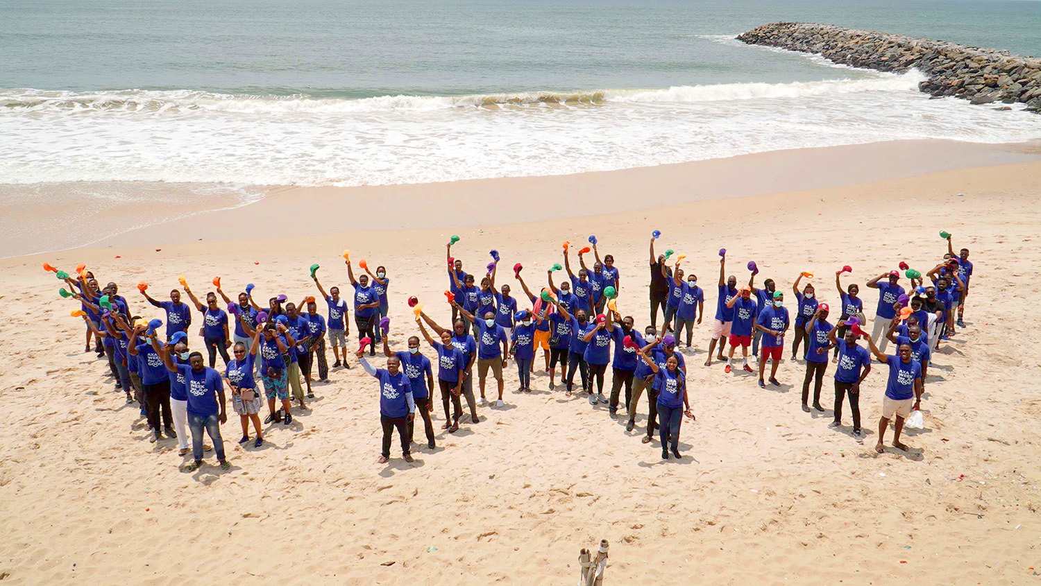 AXA Mansard cleans up Elegushi beach, Lagos - AXA Mansard